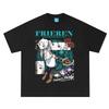 Anime Frieren_ Jenseits des Endes der Reise Fern Frieren T-Shirt Herren Damen Kleidung Mode Harajuku Sommer Kurzarm Baumwoll-T-Shirts