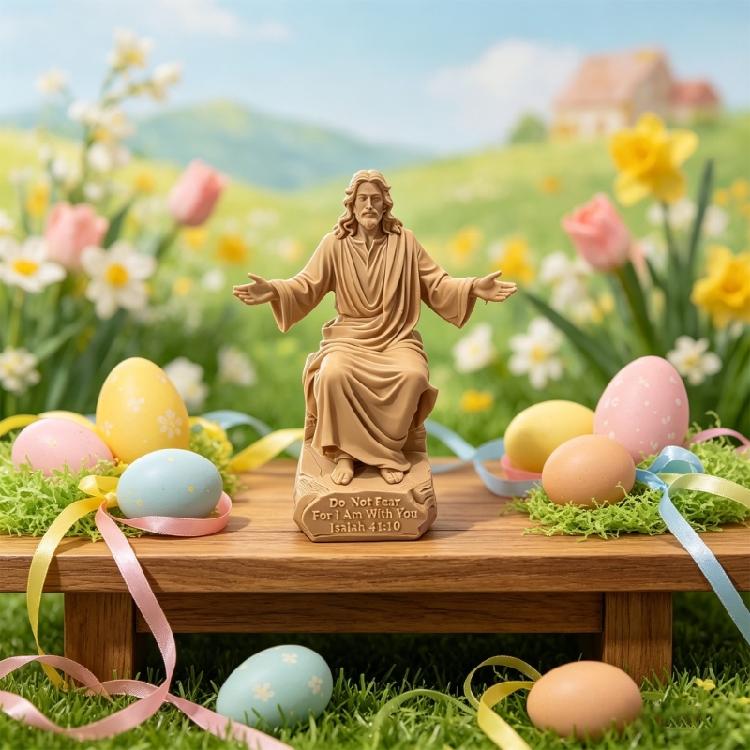 Desk Companion Figurines Jesuses Christ Statue Ornament Religious Gift Christian Car Dashboards Home Office Decoration
