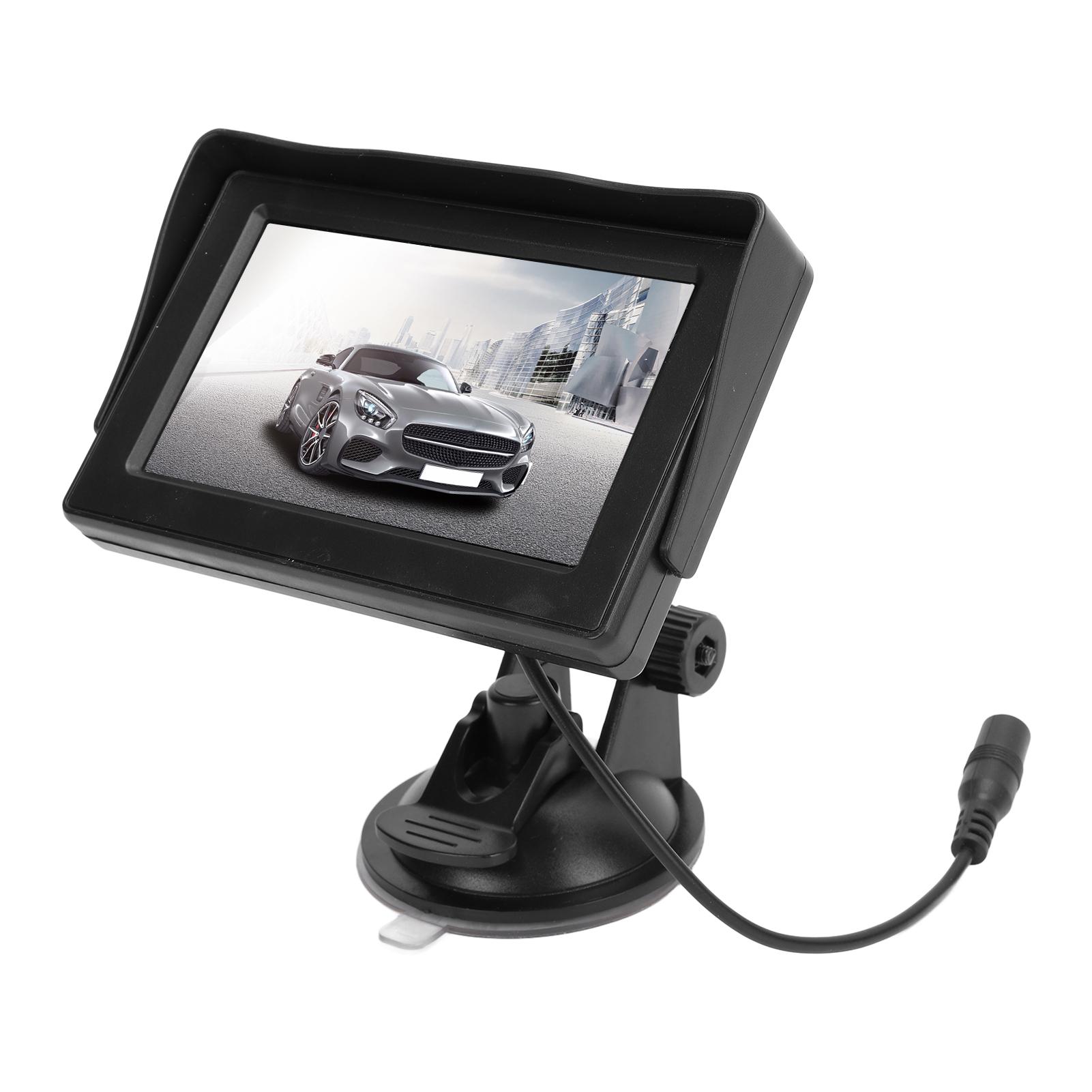 

Камера заднего вида с 4,3-дюймовым ЖК-экраном 1080P 140 градусов, широкоугольная, водонепроницаемая, IP69, беспроводная, задняя