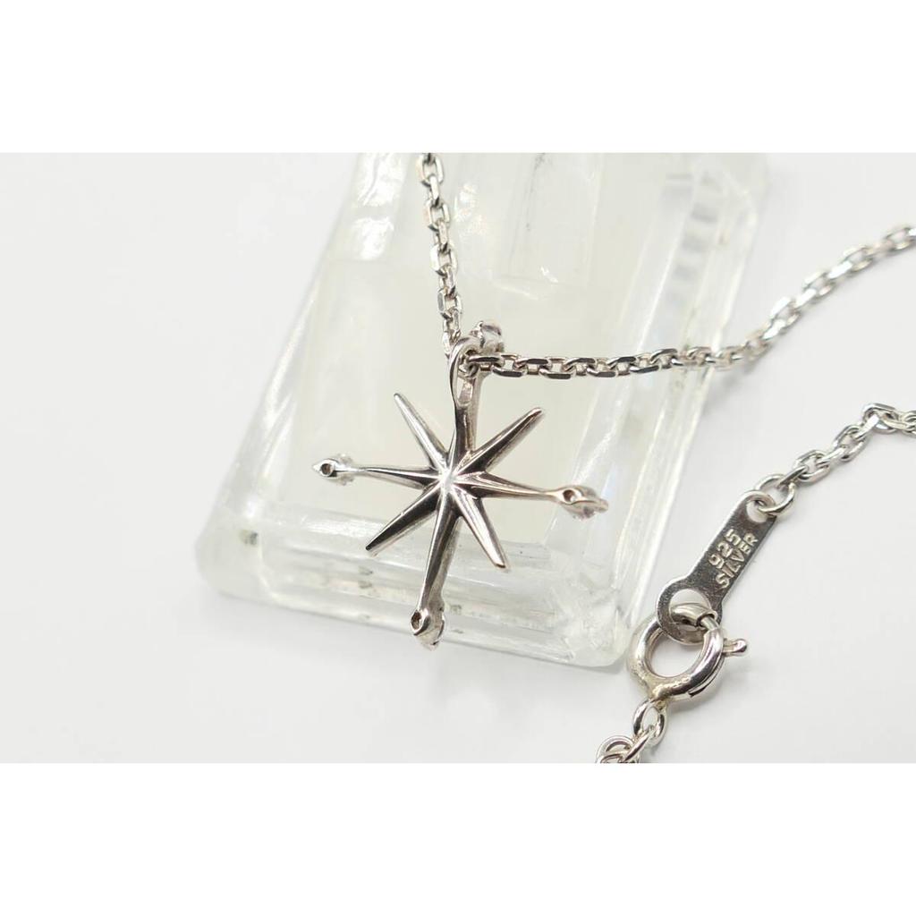 Used Beautiful item star jewelry star shaped necklace zirconia pendant
