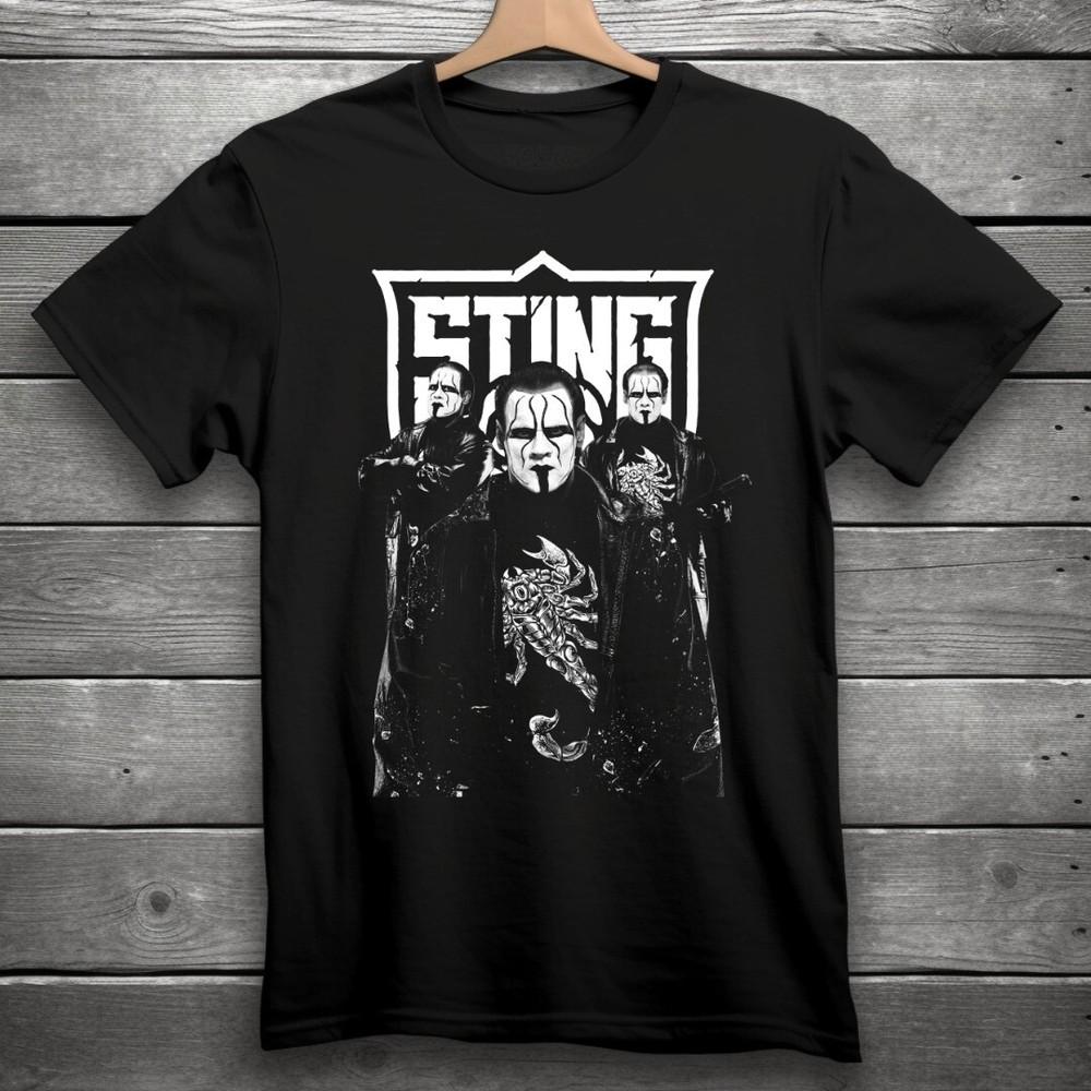 Sting Wrestling T-Shirt Black S-5XL Unisex T-Shirt