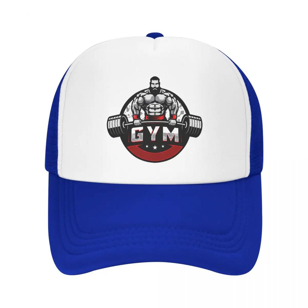 Custom Fashion Unisex Bodybuilding Gym Trucker Hat Adult Fitness Muscle Adjustable Baseball Cap Unisex Women Hip Hop Dad Hat