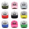 Europäische und amerikanische RHUDE bedruckte Netzmütze Amerikanische Kappe trendige Marke Mode Trucker-Mütze Street Hip-Hop Baseballkappe trendig