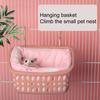 1 conjunto de ninho pendurado para animais de estimação confortável macio pequeno animal hamster casa de dormir para casa