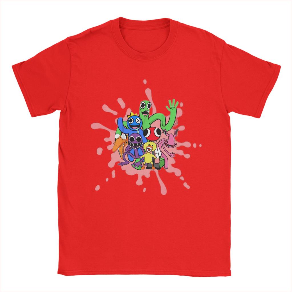 Garten von Banban Freunde Charaktere T-Shirt Sommer 100% Baumwolle T-Shirts Für Unisex Hip Hop Freizeit T-Shirt Kurzarm Vintage T-Shirts