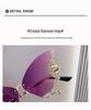 Cross-Border Butterfly Rhinestone Frameless Sunglasses - Women's Fashion, Exaggerated Celebrity Style