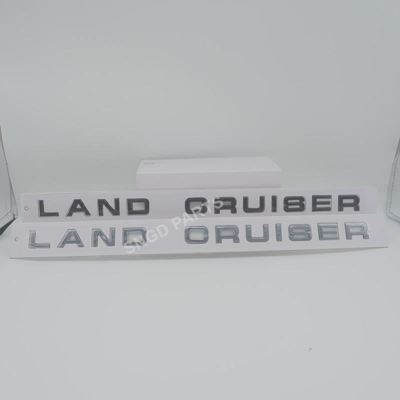For Toyota Land Cruiser 300 LC300 Car Door  Decoration Land Cruiser Emblem Modification Accessories FJ300 Cover Letter Sticker