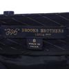 346 BROOKS BROTHERS wool blend stripe Slacks pants 8 Navy Women Used