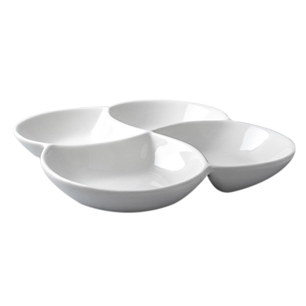 Serving Tray Snack Appetizer Dish Fruit Plate Platter Divided Party Bowl Melaminefood Dessert Candy Plates Trays Container