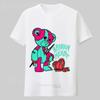 Hot Casual Mens Clothing Teddy Bear Unisex T Shirt Vintage TShirt Men Broken Heart Logo Graphic Fashion Hip Hop Tops