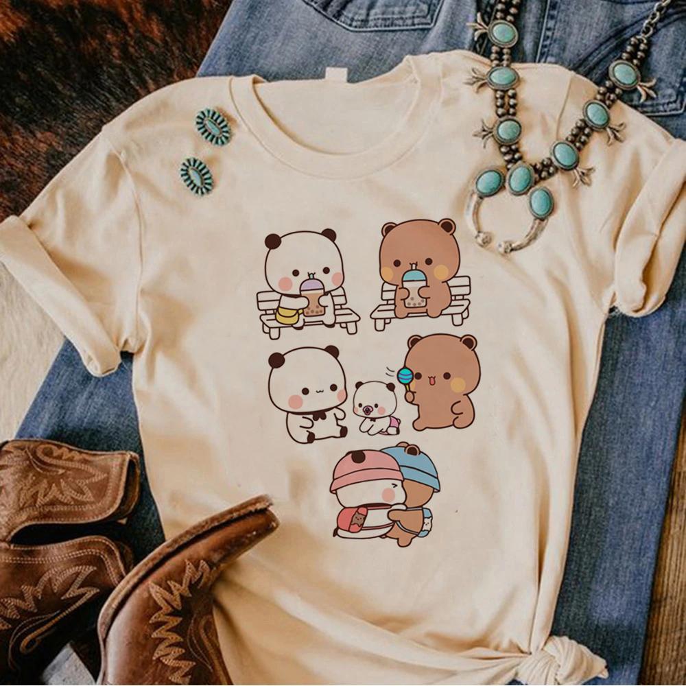 Bubu Dudu t shirt Women anime streetwear harajuku Tee girl streetwear clothes S