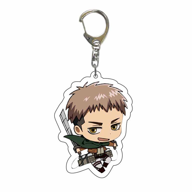 Attack On Titan Anime Acrylic Keychain Pendant - Creative Jewelry Gift