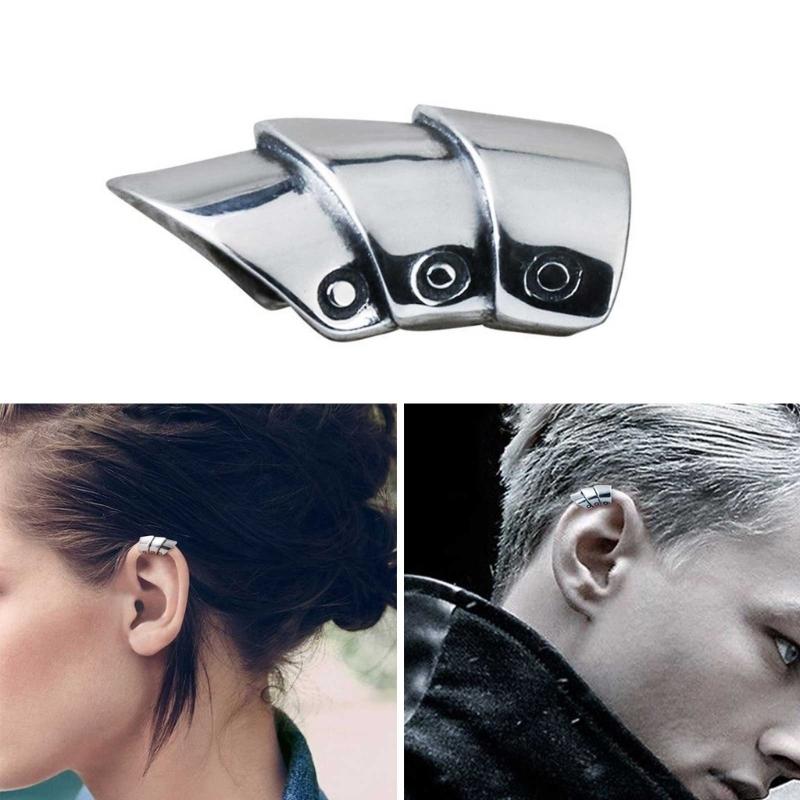 Metal Ear Cuffs Spirals Cartilage Clip on Wrap Punk Earring for Women No Piercing Earring Men Cool Jewelry Wrap Earrings