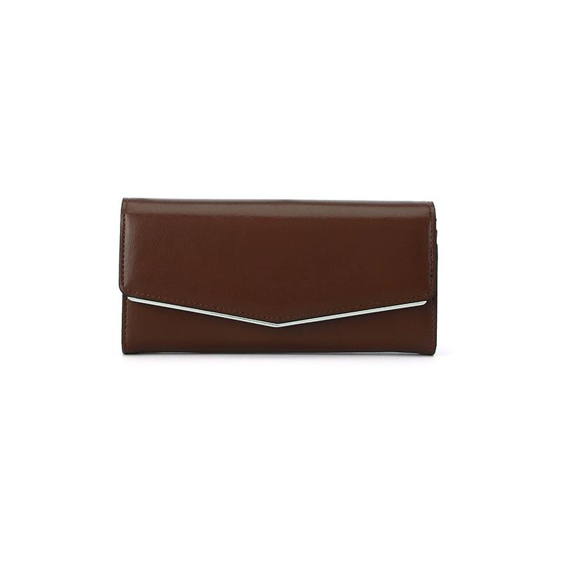 Luxus Damen Geldbörsen Mode Umschlag Clutch Langer Stil Multifunktionale Geldbörse Frisches PU-Leder Damen Kartenhalter Damen Riemen Geldbeutel