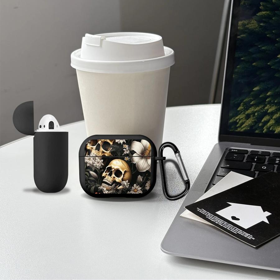 Skeleton Flower Earphone Cases Cover Case For Airpods Pro3 3 1 Pro2 2 4 Pro