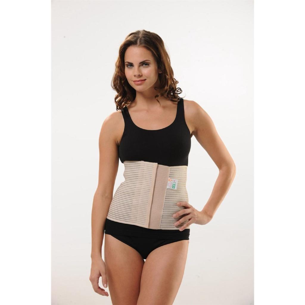 Corset Abdominal Unisex Cu Linie Și Velcro Potrivit pentru Postpartum și Puerperal