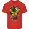 The Jamaican Flag Ripped Muscles Jamaica Unisexs Light Cotton TShirt
