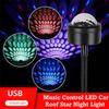 ABS LED Car Roof Light Adjustable USB Decorative Lamp New Ambience Light  Car Interior