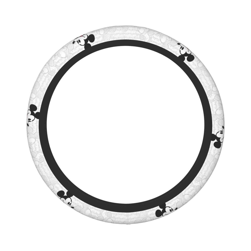 Mickey Mouse Steering Wheel Cover for Cars, Stylish, Anti-slip, Stain Prevention, Comfortable To the