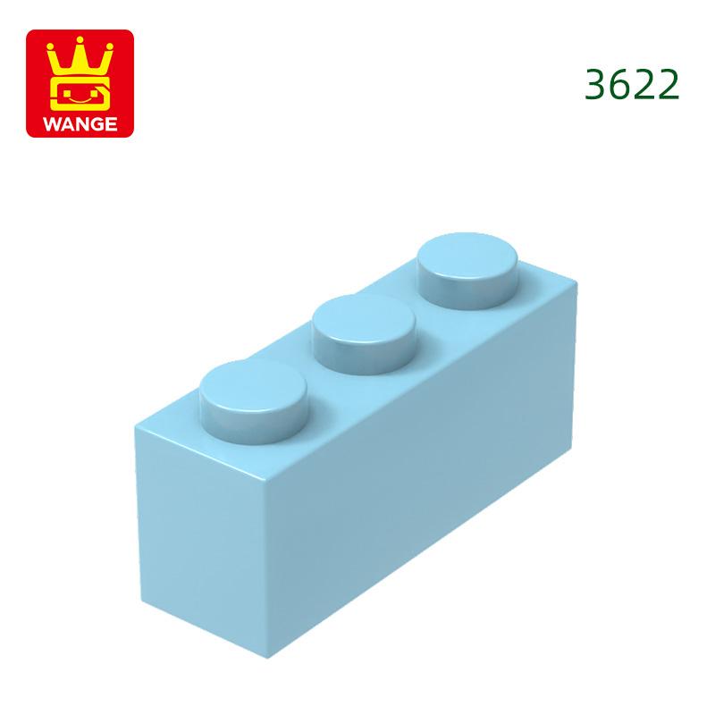 Non-Toxic 85Pcs/Lot 3622 1X3 Dots Building Block Moc Classic Accessories Compatible With Brick Children Toys Gift Box
