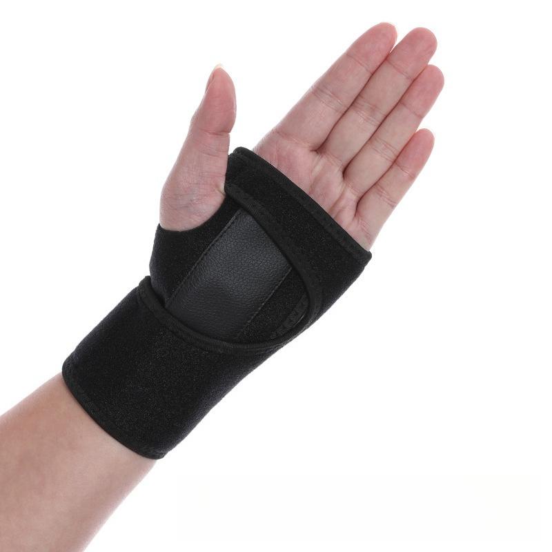 1Pc Sports Wrist Support with Steel Plate, Handguard, Adjustable Hand Support, Adjustable Wheels, Ski Wrist Support, Outdoor Adjustable Hand Support