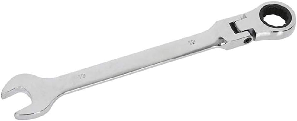 Swing Ratchet Wrench Set with Flex Ratchet Gear Wrench Automotive and Bicycle Repair Various Combination Ratchet Torque Ratchet Wrench 16-Piece Case,