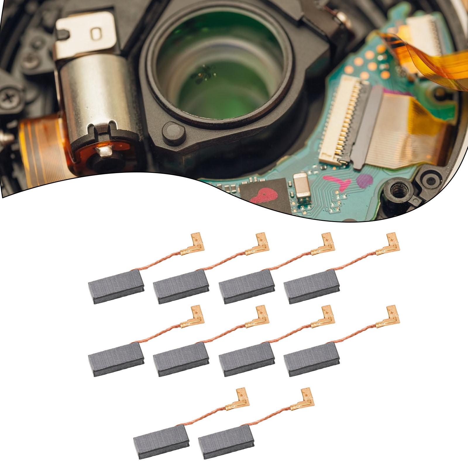 

10PCS Carbon Brush Different Sizes Graphite Brush For Electric Motor Replacement Parts Light Equipment Repair Tools Accessories China Mainland