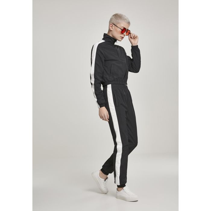 Parka Femme - Urban Classic - Striée - Col Montant - Doublure En Mesh - Poignets Élastiques