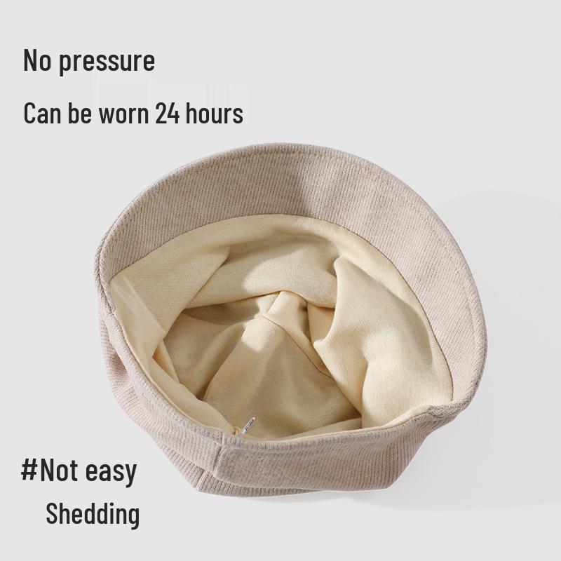 2025 Women's Knit Turban: Compact, Foldable, Versatile Slouchy Hat for Spring & Summer - Enhances Small Face & Cute Style