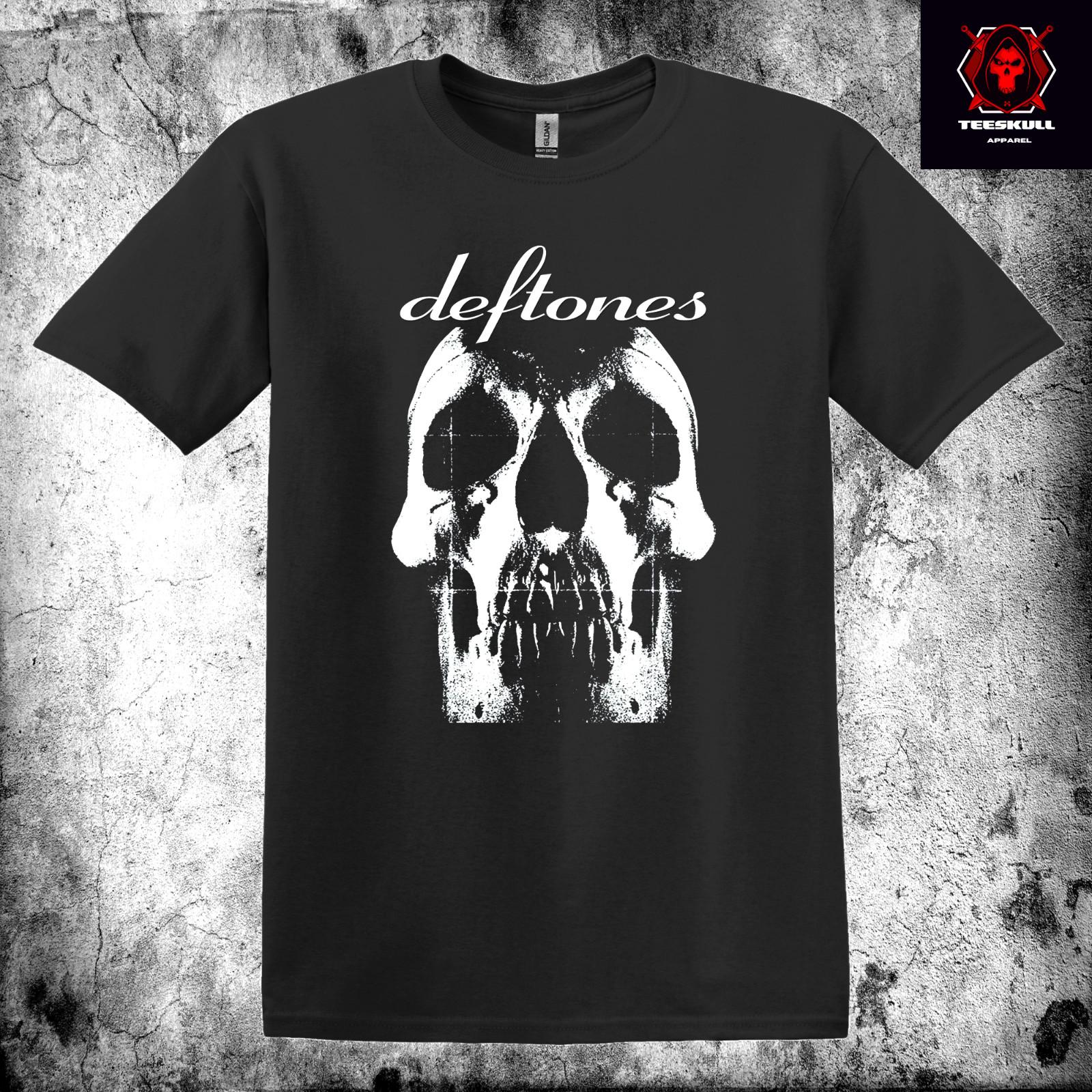 Deftones Metal Rock Band Tee Unisex Heavy Cotton T-shirt S3XL M