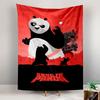 Panda Tapestry Wall Hanging, Kung Fu Panda Movie Poster Art, Cute Wall Decor for Bedroom Living Room Dorm