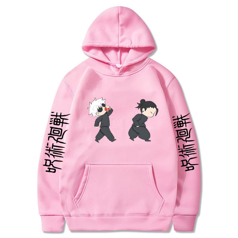 Jujutsu Kaisen Anime Hoodies Cartoon Satoru Gojo Cute Print