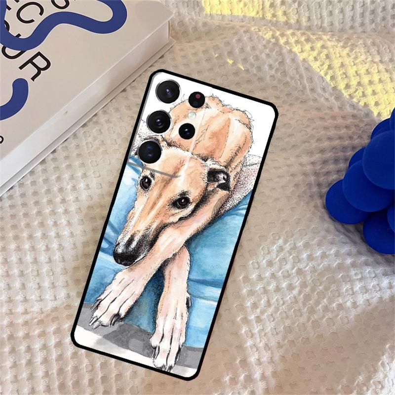 

Greyhound Phone Case For Samsung Galaxy S25 Ultra S9 S10 S20 S22 S21 S23 FE S24 Plus Portector Cover Galaxy S25