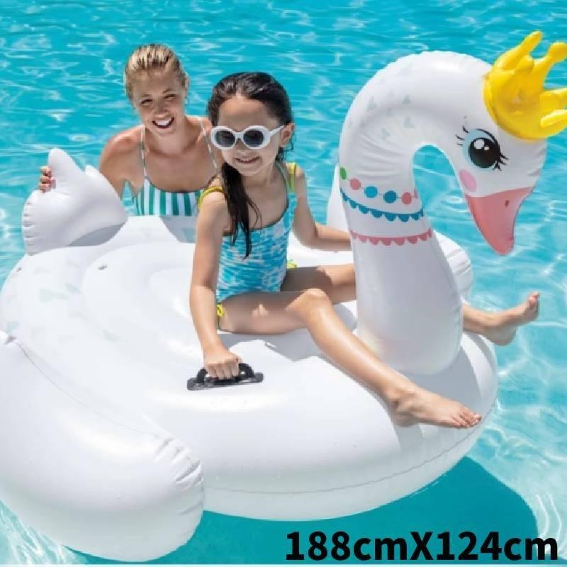 

Кит Лобстер Крокодил Единорог Лебедь Утка Фламинго Акула Надувной Водный Маунт Swan