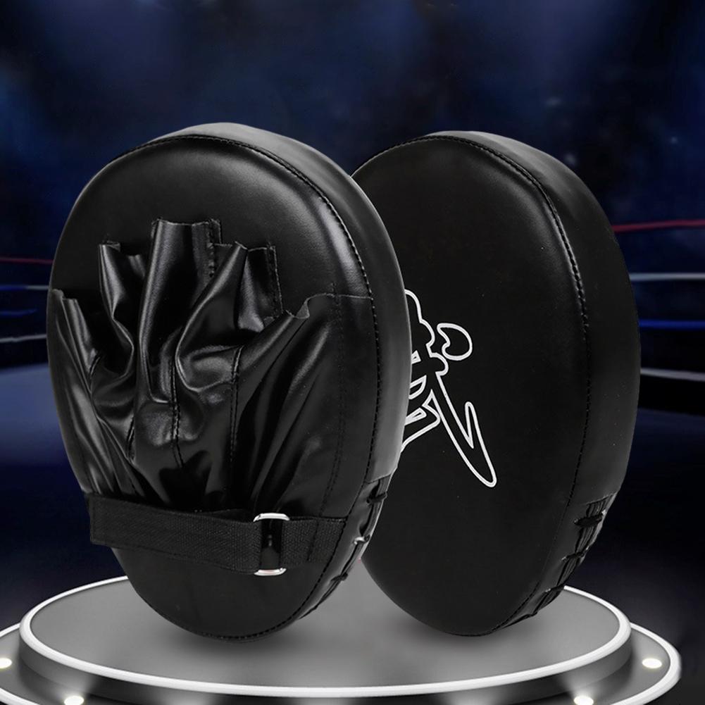 Boxing Hand Target PU Leather 5-Finger Hand Target Wear Resistant Punching Mitts Kickboxing Pads for Boxing MMA Muay Thai