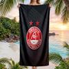 Toalla de Playa de Secado Rápido con Estampado del Aberdeen FC Microfibra Absorbente Portátil de Viaje Toalla de Natación