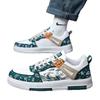 Large Size Men's Shoes Casual Shoes Flat Baseplate Shoes Summer New Versatile Sports Shoes Men's Walking Shoes Leather Shoes Canvas Shoes