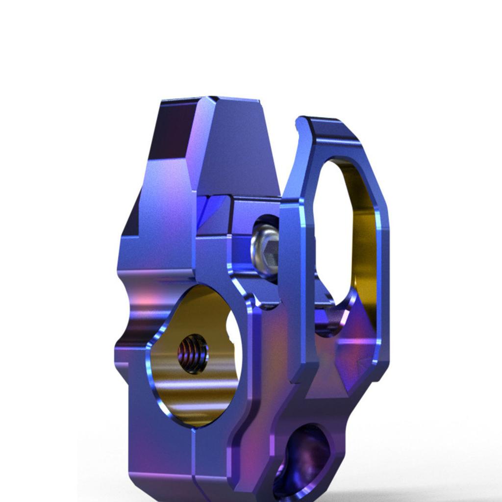 22mm Motorcycle Handle Hanger T6063 Aluminum Alloy Cool Strong Bearing Capacity Universal Handlebar Hook Holder Burnt