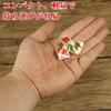 Tbdbnr Octahedral I chIng Feng shuI dIvInatIon dIce Portable 1.8 Cm 3 Pack