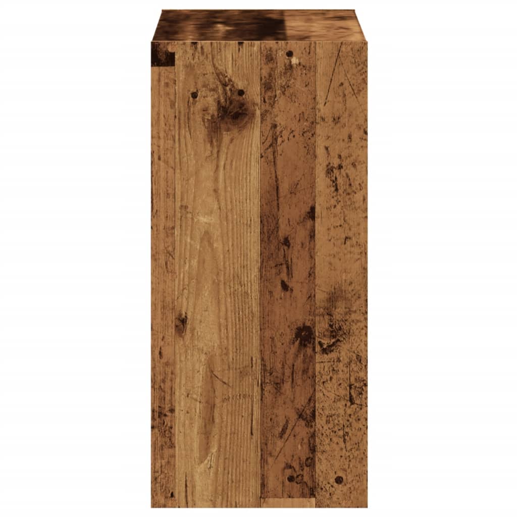 Bookshelf Vintage Wood Look 68.5 x 32 x 68.5 cm Wood Based Material