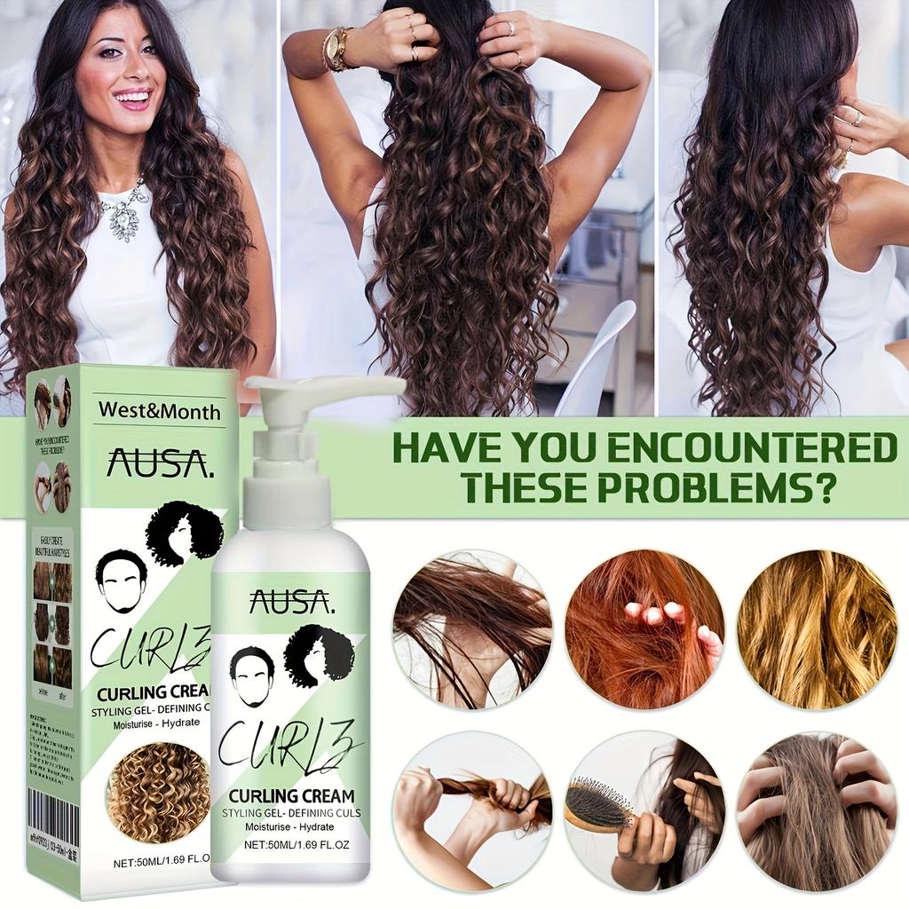 Protein Curl, Long-Lasting Styling And Moisturizing for Voluminous Curls.