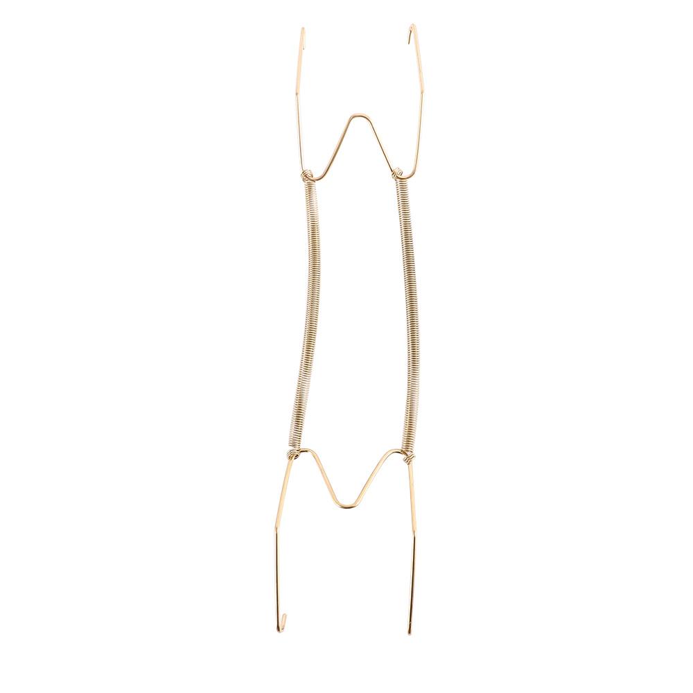 Wall Display Plates Hanger W Type Dish Spring Holder Invisible Hook Home Decor 6/7/8/10/12/14/16 Inch