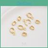 Золотая Универсальная Застежка для Жемчужного Ожерелья 14k Filled С Кольцом-подвеской Для DIY Изготовления Украшений