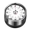 Kitchen Timer, 60-Minute Countdown, MechanicalMagnetic Timer Not Required, Stainless Steel, Countdown Timer for School, Classroom, Education,