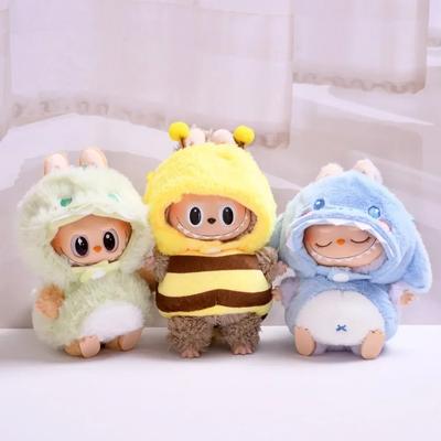 Cute Mini Plush Doll'S 17cm Clothes Outfit Accessories For Korea Kpop Exo Labubu II Idol Dolls Sitting Party Clothing DIY Gift