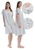 Women's Cotton Nightgown XXL Classic Floral Loose Nice Vienetta
