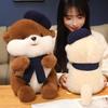 Adorable Beaver Plush Pillow - Small Doll for Girls, Sleep Hugging Companion, Children's Gift