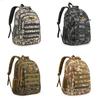 Unisex Camo Oxford Backpack Breathable 16in Laptop Compartment For Students Daily Outfits