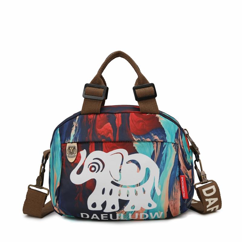 Casual Women Cross Body Small Messenger Bag Ladies Printing Handbag Shoulder Over Bags Fashion Women'S Lightweight Underarm Bag