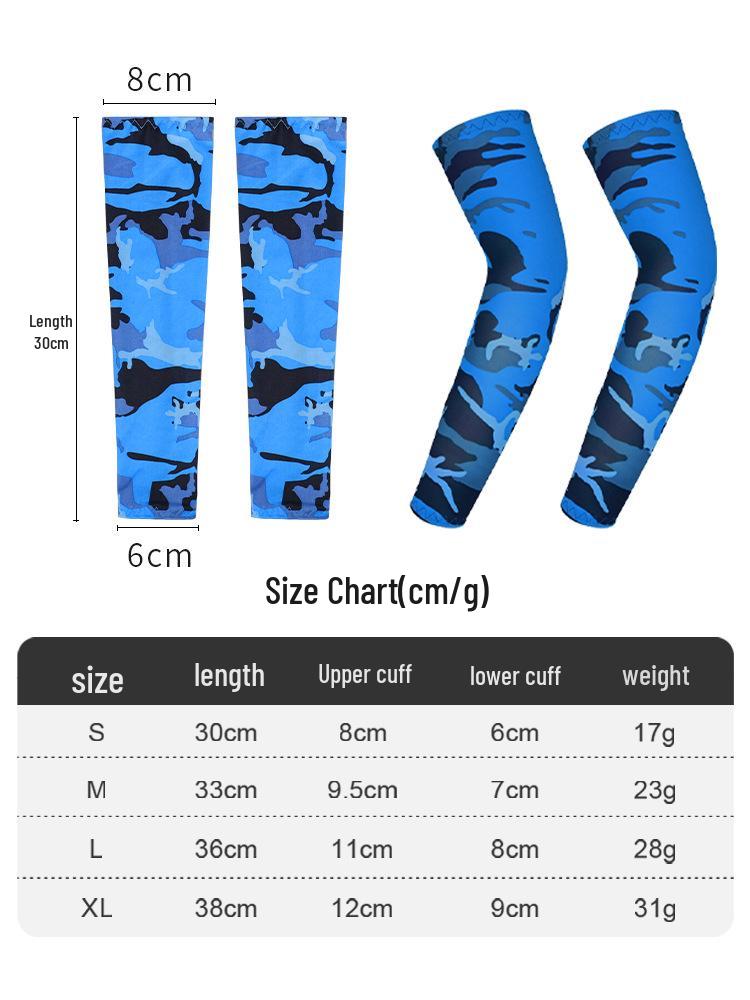 Dünne Anti-Pilling UV-Schutz Radsport-Armlinge für Kinder - Outdoor Eisseide Sonnenschutz-Ärmel